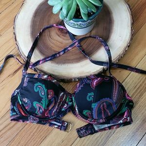 Victoria's secret  paisley bathingsuit top